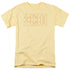 GENESIS/MIRROR LOGO - S/S ADULT 18/1 - BANANA