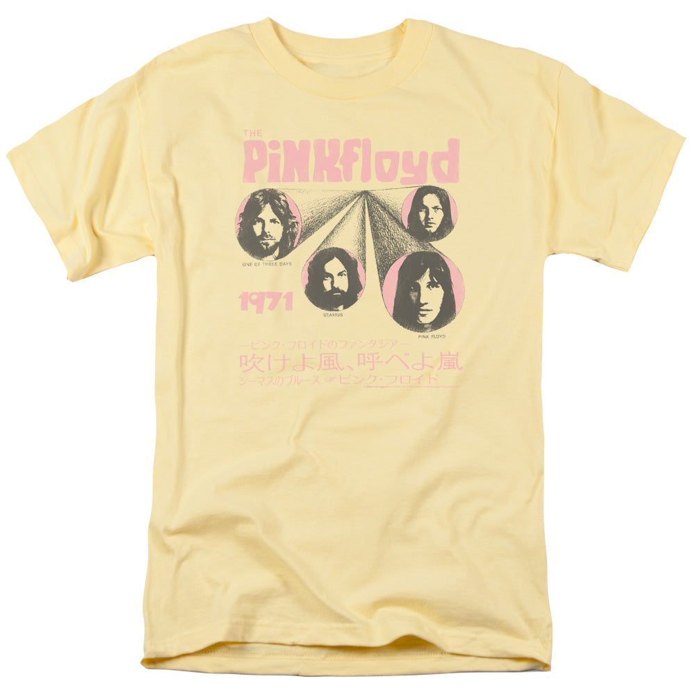 PINK FLOYD/ONE OF THESE DAYS - S/S ADULT 18/1 - BANANA