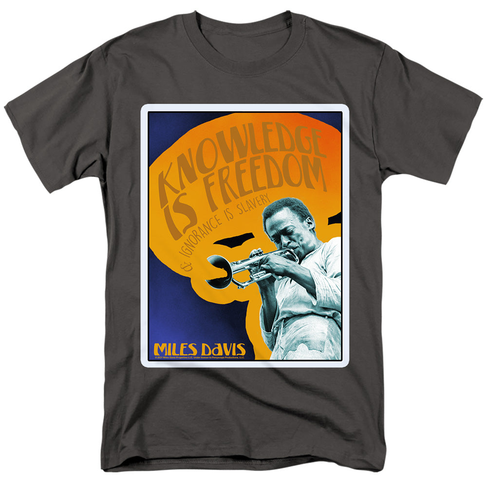 MILES DAVIS/KNOWLEDGE AND IGNORANCE - S/S ADULT 18/1 - CHARCOAL