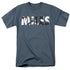 MILES DAVIS/RUBBERBAND FILL - S/S ADULT 18/1 - SLATE