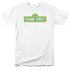 SESAME STREET/LOGO - S/S ADULT 18/1 - WHITE