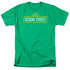 SESAME STREET/ROUGH LOGO - S/S ADULT 18/1 - KELLY GREEN