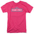 SESAME STREET/ALT LOGO - S/S ADULT 18/1 - HOT PINK