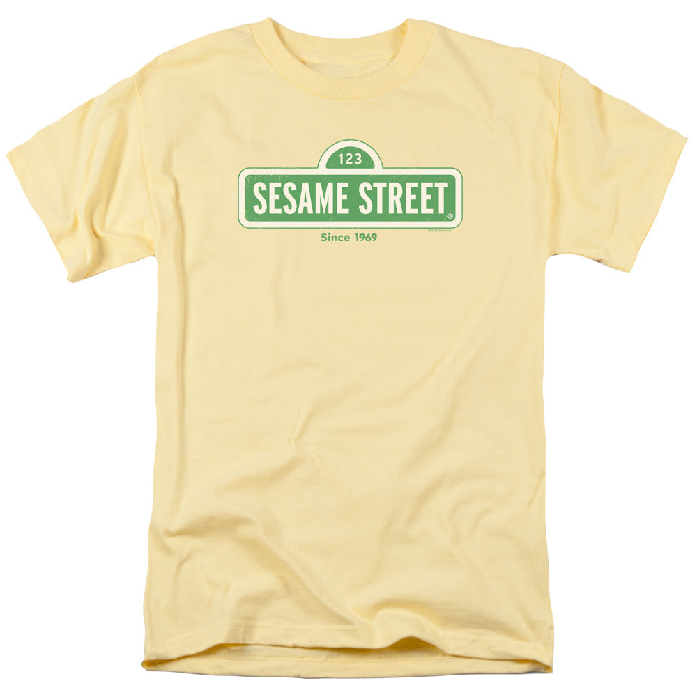 SESAME STREET/SINCE 1969 - S/S ADULT 18/1 - BANANA