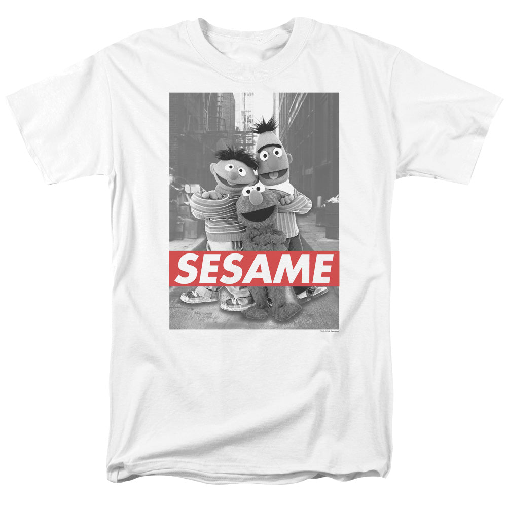 SESAME STREET/SESAME - S/S ADULT 18/1 - WHITE