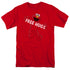 SESAME STREET/FREE HUGS - S/S ADULT 18/1 - RED
