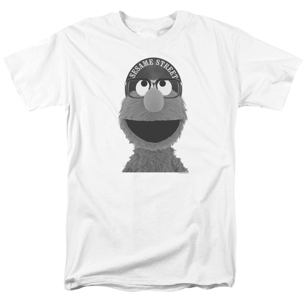 SESAME STREET/ELMO LEE - S/S ADULT 18/1 - WHITE