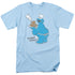 SESAME STREET/FRESHLY BAKED - S/S ADULT 18/1 - LIGHT BLUE