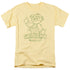SESAME STREET/GROUCHY - S/S ADULT 18/1 - BANANA