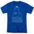 SESAME STREET/TOUGH COOKIE - S/S ADULT 18/1 - ROYAL BLUE