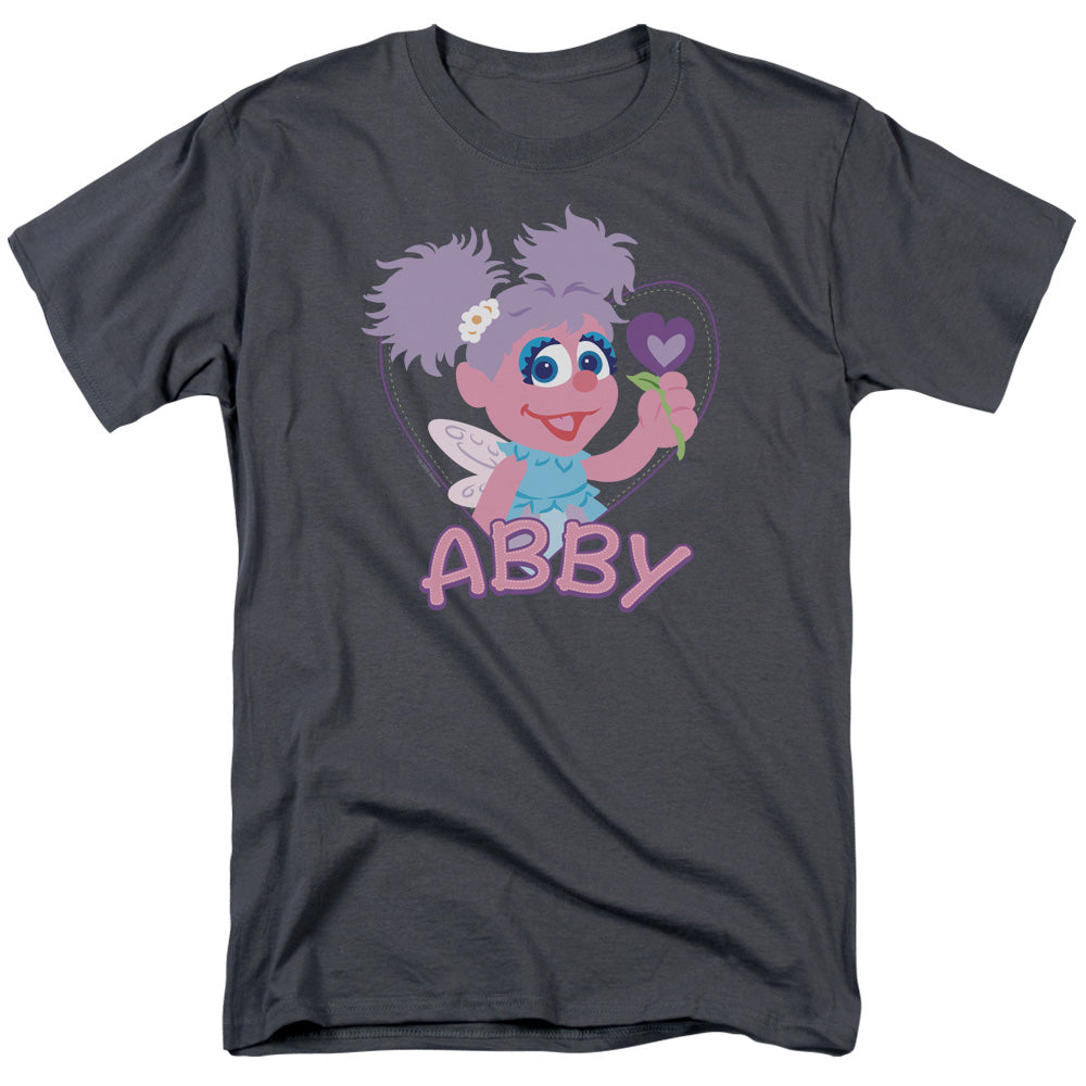 SESAME STREET/FLAT ABBY - S/S ADULT 18/1 - CHARCOAL