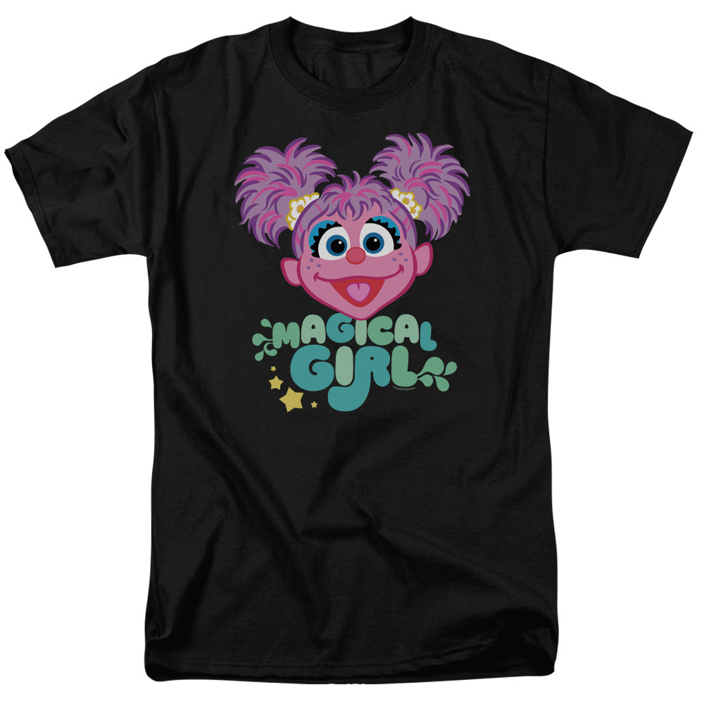 SESAME STREET/MAGICAL GIRL ABBY CADABBY - S/S ADULT 18/1 - BLACK