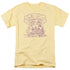 SESAME STREET/SIMPLE STREET - S/S ADULT 18/1 - BANANA