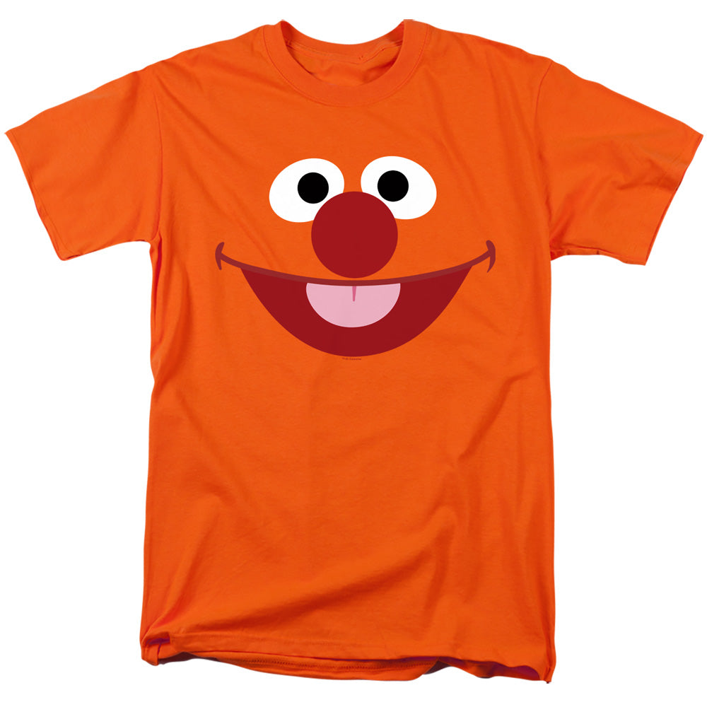 SESAME STREET/ERNIE FACE - S/S ADULT 18/1 - ORANGE