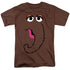 SESAME STREET/SNUFFLEUPAGUS FACE - S/S ADULT 18/1 - COFFEE