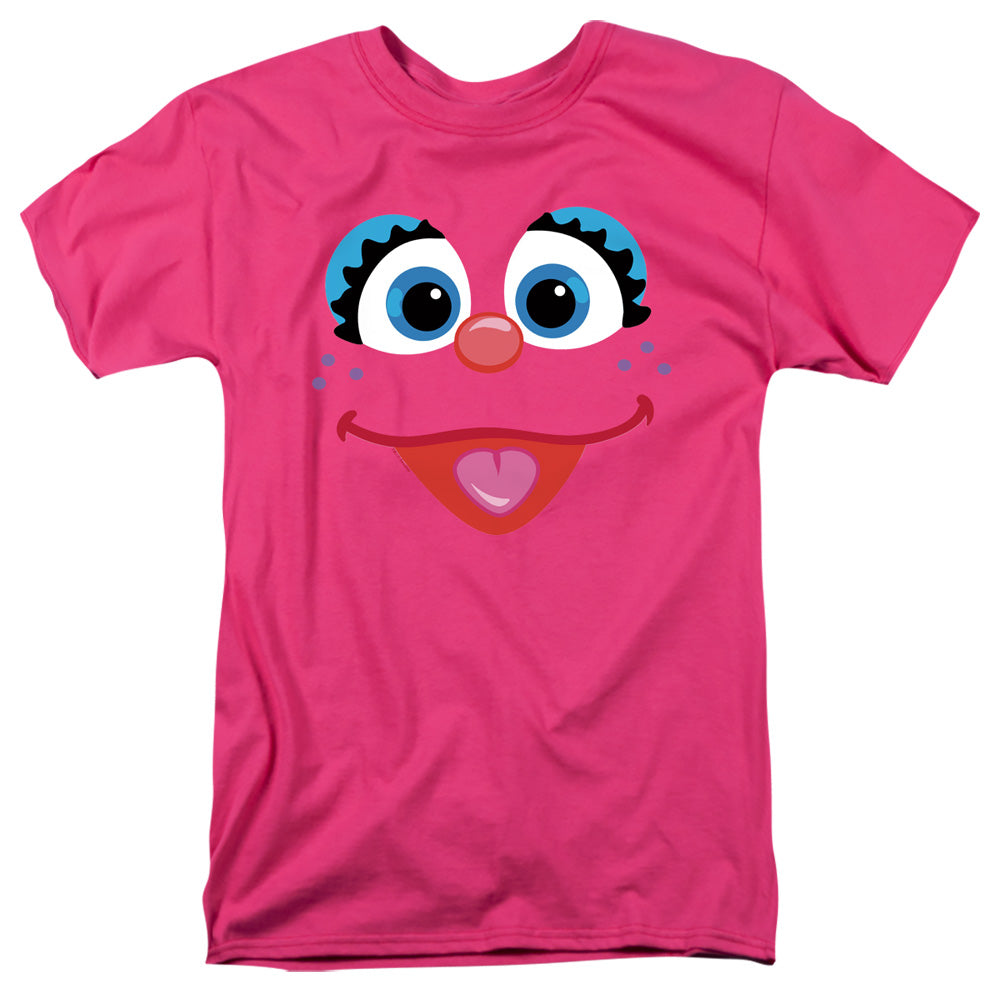 SESAME STREET/ABBY FACE - S/S ADULT 18/1 - HOT PINK