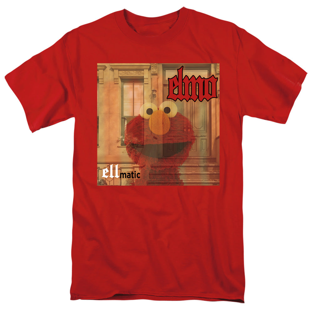 SESAME STREET/ELLMATIC - S/S ADULT 18/1 - RED