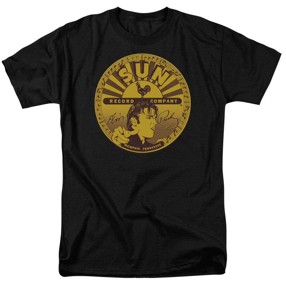 SUN/ELVIS FULL SUN LABEL - S/S ADULT 18/1 - BLACK
