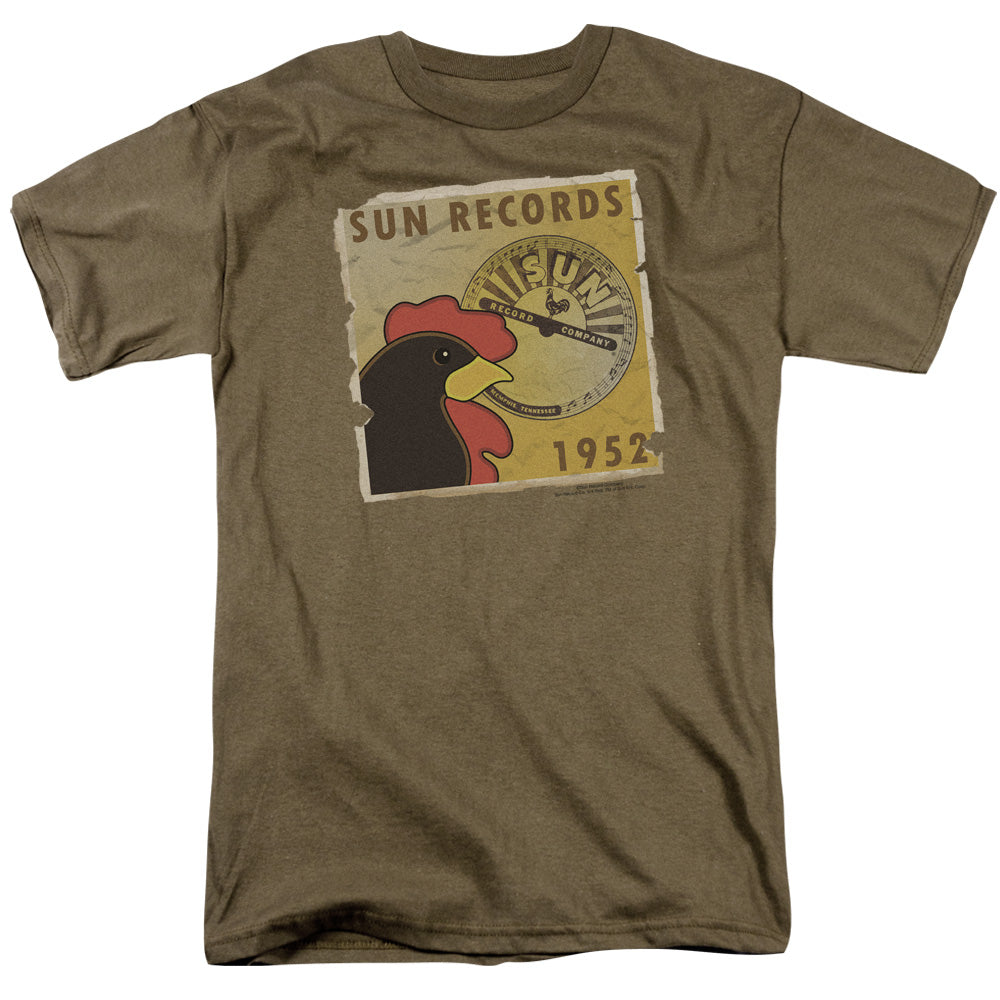 SUN/DISTRSD ROOSTER POSTER 1952 - S/S ADULT 18/1 - SAFARI GREEN