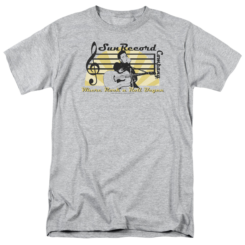 SUN/SUN RECORD COMPANY - S/S ADULT 18/1 - ATHLETIC HEATHER