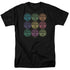 SUN/ROCKING COLOR BLOCK - S/S ADULT 18/1 - BLACK