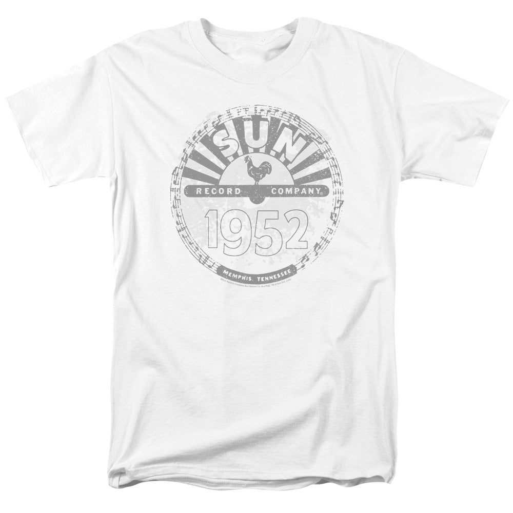 SUN/CRUSTY LOGO - S/S ADULT 18/1 - WHITE