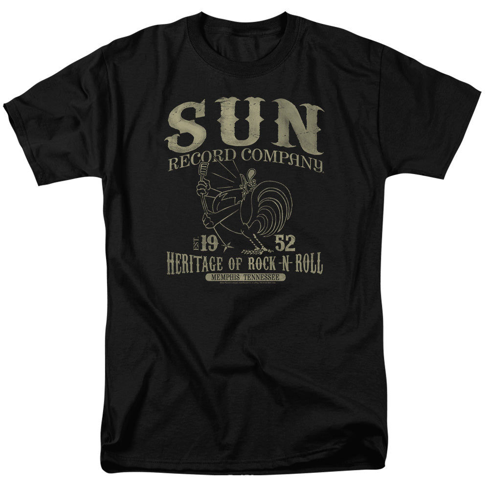 SUN/ROCKABILLY BIRD - S/S ADULT 18/1 - BLACK
