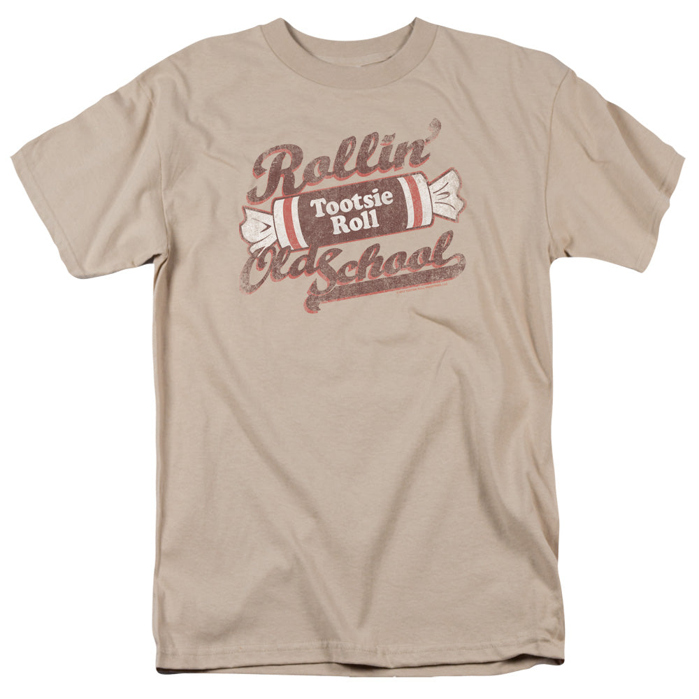 TOOTSIE ROLL/OLD SCHOOL - S/S ADULT 18/1 - SAND
