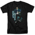 THREE STOOGES/CURLY STYLE - S/S ADULT 18/1 - BLACK