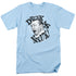 THREE STOOGES/DRUNK - S/S ADULT 18/1 - LIGHT BLUE