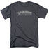 THREE STOOGES/METALLIC LOGO - S/S ADULT 18/1 - CHARCOAL