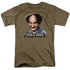 THREE STOOGES/FINECRAFT - S/S ADULT 18/1 - SAFARI GREEN