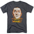 THREE STOOGES/WOOB WOOB WOOB - S/S ADULT 18/1 - CHARCOAL