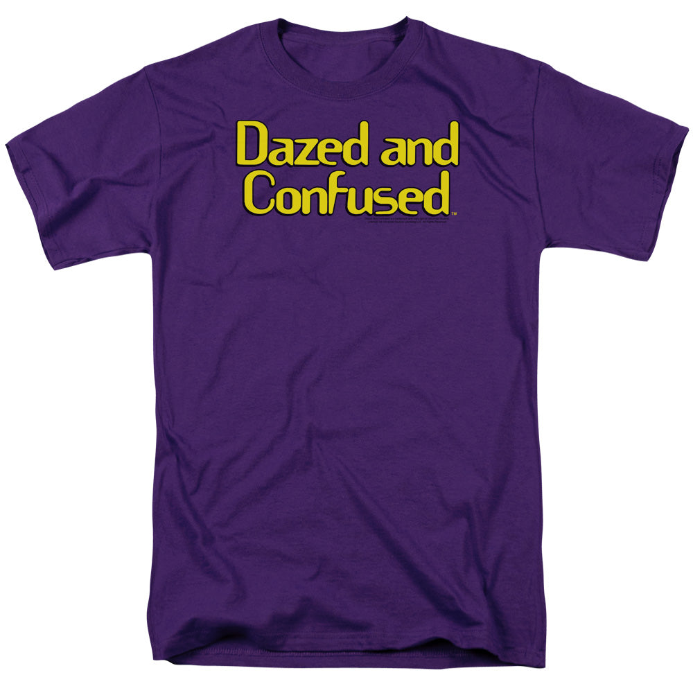 DAZED AND CONFUSED/DAZED LOGO - S/S ADULT 18/1 - PURPLE