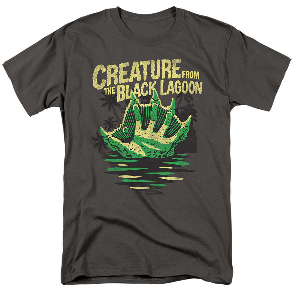 UNIVERSAL MONSTERS/CREATURE BREACHER - S/S ADULT 18/1 - CHARCOAL