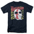 UNIVERSAL MONSTERS/INVISIBLE PORTRAIT - S/S ADULT 18/1 - NAVY