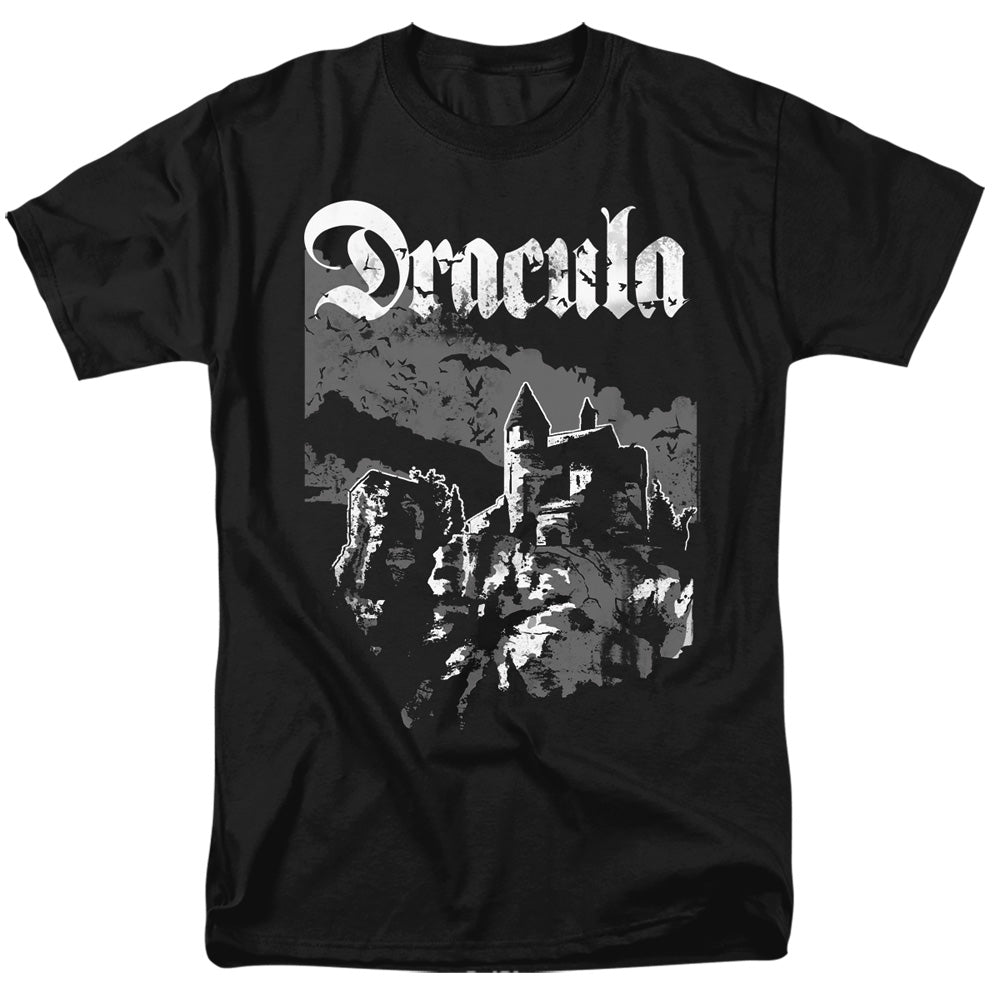 UNIVERSAL MONSTERS/CASTLE - S/S ADULT 18/1 - BLACK