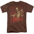 UNIVERSAL MONSTERS/IT COMES TO LIFE - S/S ADULT 18/1 - COFFEE