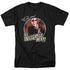UNIVERSAL MONSTERS/CATCH HIM IF YOU CAN - S/S ADULT 18/1 - BLACK