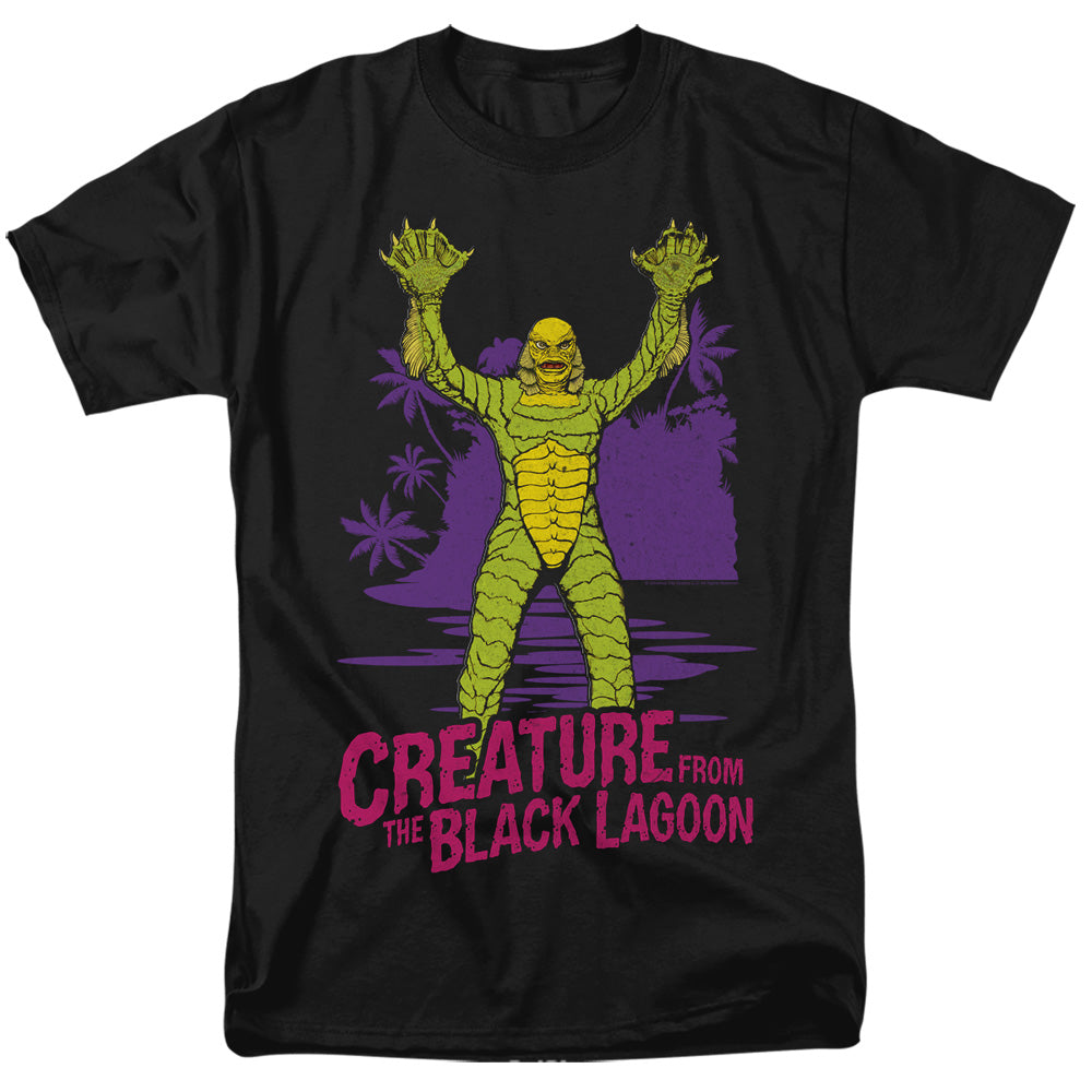 UNIVERSAL MONSTERS/FROM FORBIDDEN DEPTHS - S/S ADULT 18/1 - BLACK