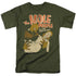 UNIVERSAL MONSTERS/THE MOLE PEOPLE - S/S ADULT 18/1 - MILITARY GREEN