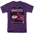 UNIVERSAL MONSTERS/CHILL THRILLER - S/S ADULT 18/1 - PURPLE