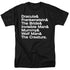 UNIVERSAL MONSTERS/AMPERSAND MONSTERS - S/S ADULT 18/1 - BLACK