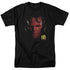 HELLBOY II/BPRD LOGO - S/S ADULT 18/1 - BLACK