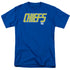 SLAP SHOT/CHIEFS LOGO - S/S ADULT 18/1 - ROYAL BLUE