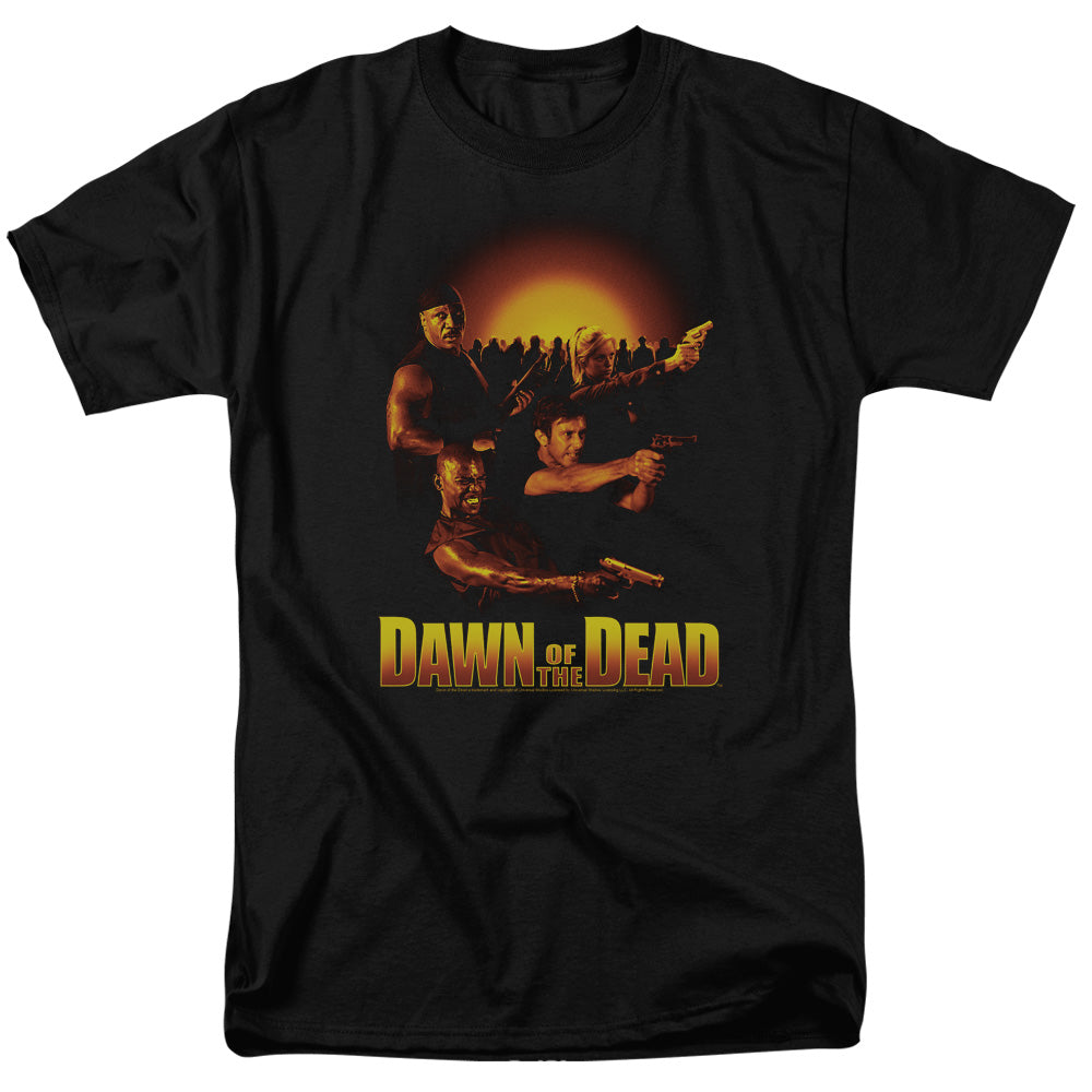 DAWN OF THE DEAD/DAWN COLLAGE - S/S ADULT 18/1 - BLACK