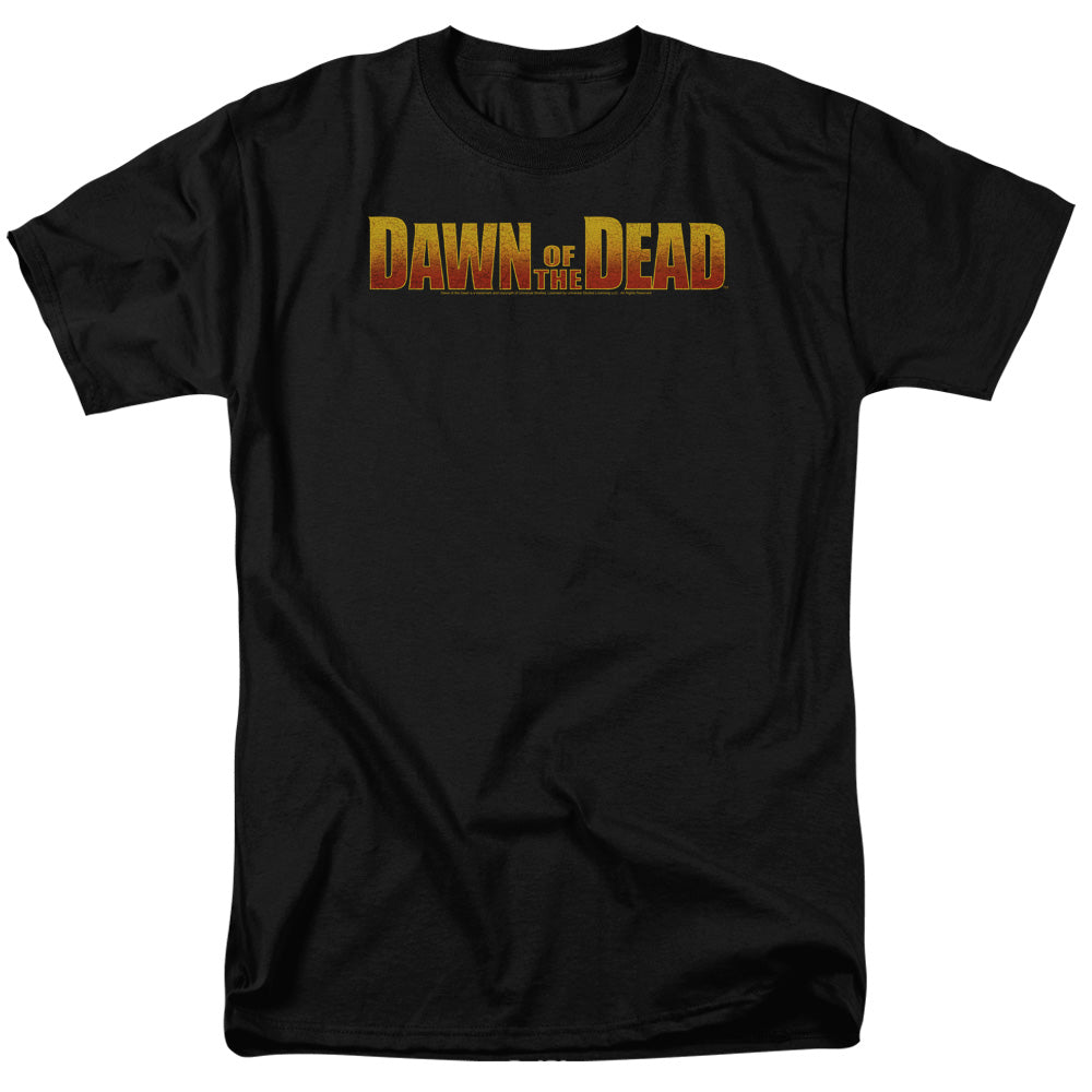 DAWN OF THE DEAD/DAWN LOGO - S/S ADULT 18/1 - BLACK