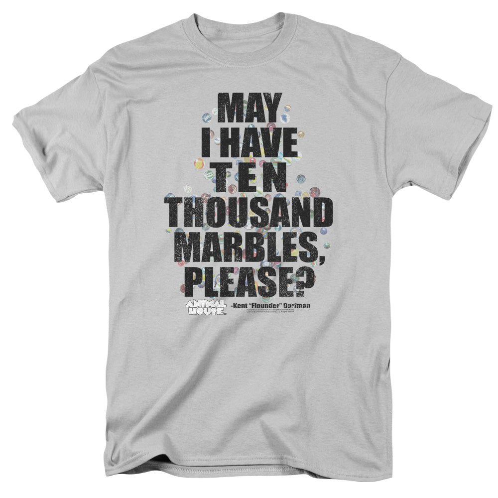 ANIMAL HOUSE/MARBLES - S/S ADULT 18/1 - SILVER