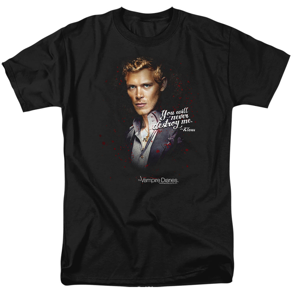 VAMPIRE DIARIES/NEVER DESTROY - S/S ADULT 18/1 - BLACK