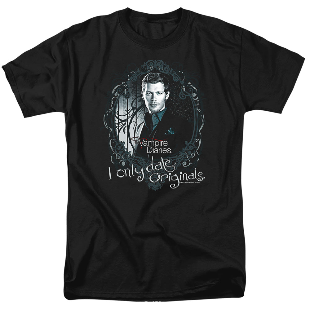 VAMPIRE DIARIES/ORIGINALS - S/S ADULT 18/1 - BLACK